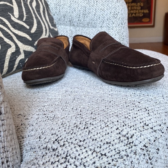 Ralph Lauren Men’s Loafers in Brown Suede - Picture 2 of 8